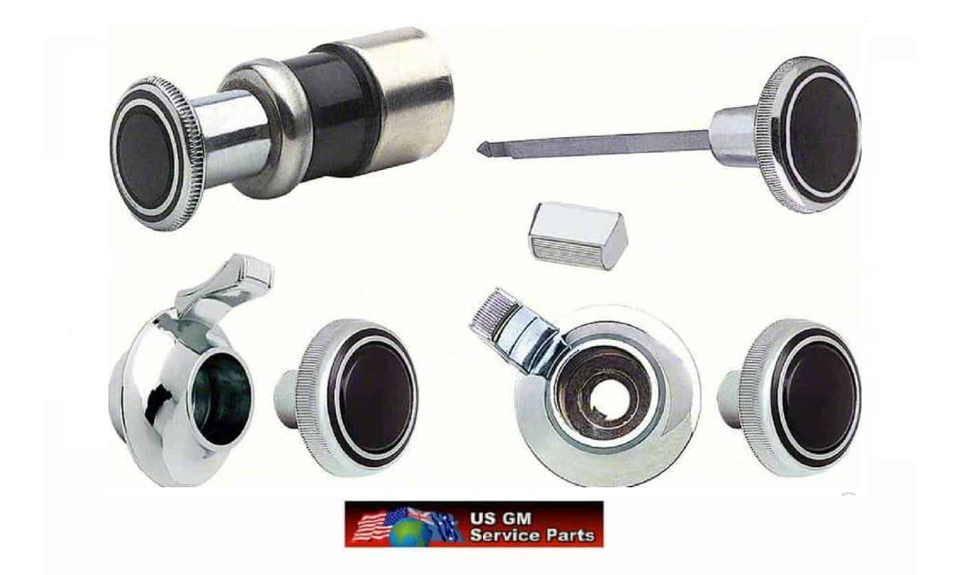 Dash Knob Kit: 69-70 GM Various